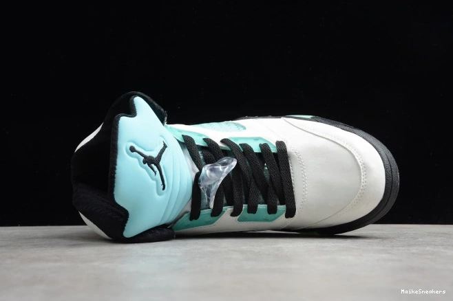 MaikeSneakers 5 Green Jordan CN2932-100 Island Air 0701